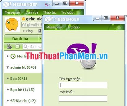 Hướng dẫn chat cùng lúc nhiều tài khoản Yahoo