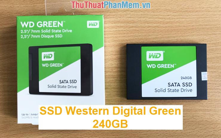 Đánh giá chi tiết SSD Western Digital Green 240GB