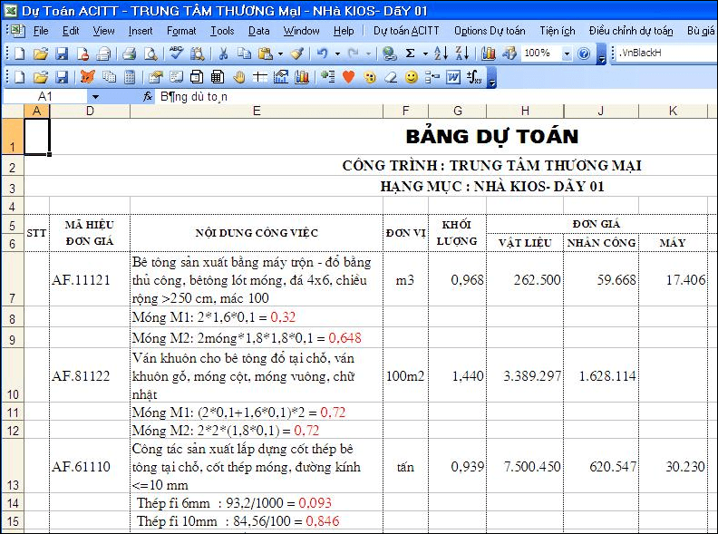 Top 5 phần mềm dự toán xuất sắc nhất năm 2025