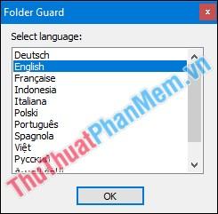 Bảo vệ thư mục của bạn bằng cách đặt mật khẩu với phần mềm Folder Guard.