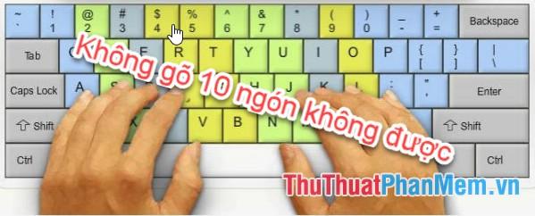 Bí quyết luyện gõ 10 ngón chuẩn xác và tốc độ cao