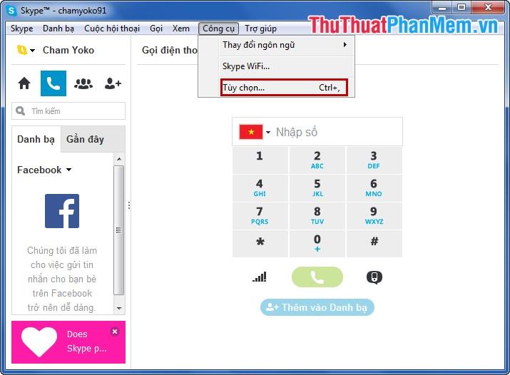 Khám phá những phím tắt thông dụng giúp bạn sử dụng Skype hiệu quả hơn