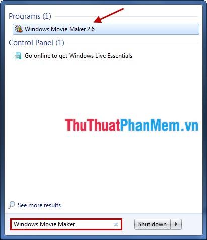 Tạo video và album ảnh chuyên nghiệp với Windows Movie Maker