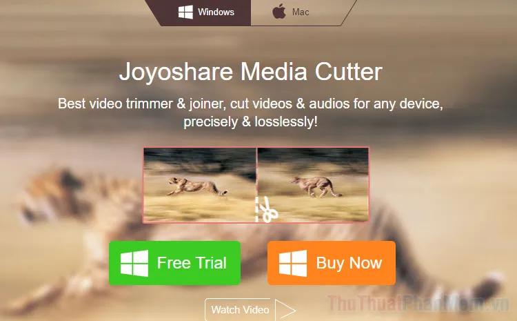 Khám phá cách cắt video chuyên nghiệp cùng Joyoshare Media Cutter