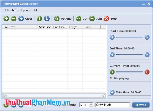 Hướng dẫn chi tiết cách cắt và ghép file MP3