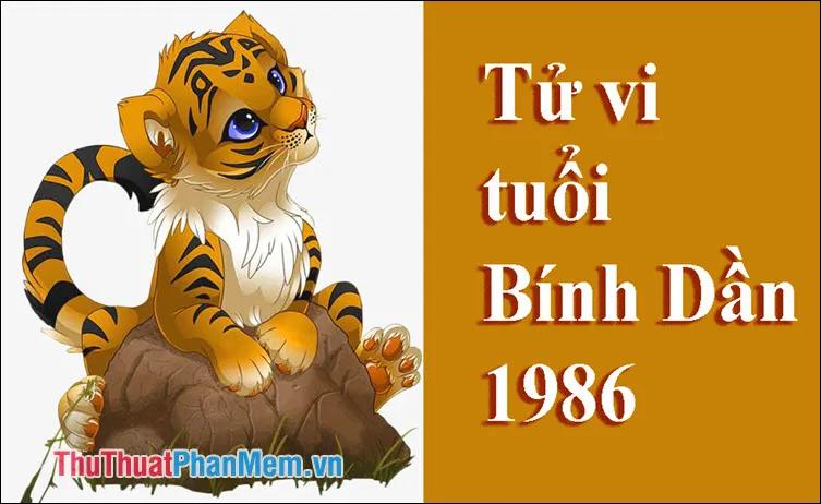 Người sinh năm 1986 thuộc mệnh gì, tuổi con gì? Những màu sắc, tuổi tác và hướng nào sẽ mang lại sự hòa hợp và may mắn cho họ?