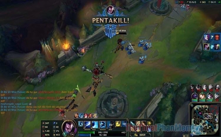 Hình ảnh Pentakill - Khoảnh khắc huyền thoại