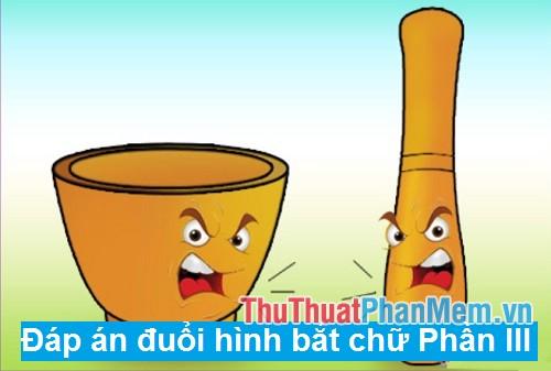 Khám phá bộ sưu tập đáp án Đuổi Hình Bắt Chữ mới nhất - Phần 3, nơi mỗi câu đố là một thử thách trí tuệ đầy hấp dẫn.