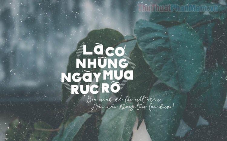 Những lời hay ý đẹp về mưa và nắng