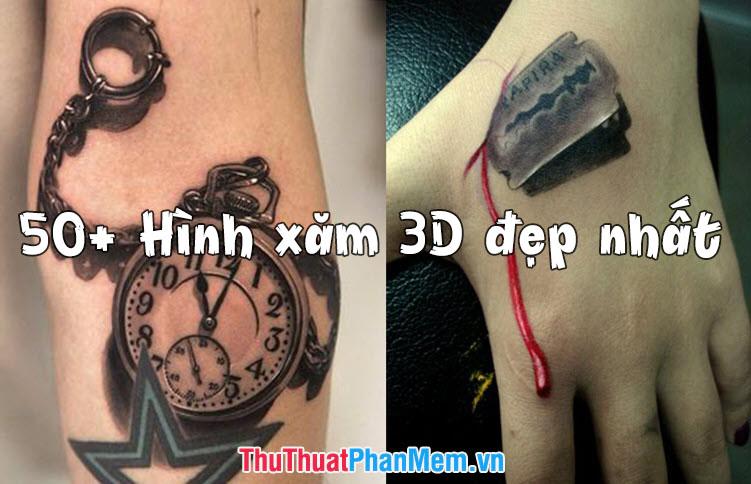 50+ Mẫu hình xăm 3D đẹp nhất, độc đáo và ấn tượng