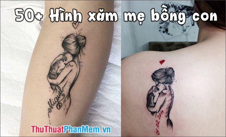 50+ Mẫu hình xăm mẹ bồng con đẹp và ý nghĩa nhất