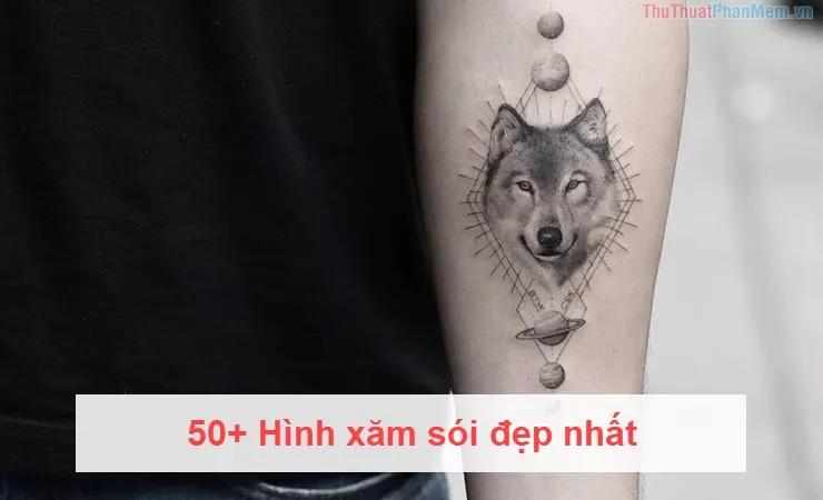 50+ Hình xăm sói ấn tượng và đẹp nhất