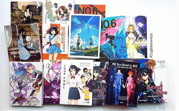 Top 20 Light Novel đặc sắc nhất