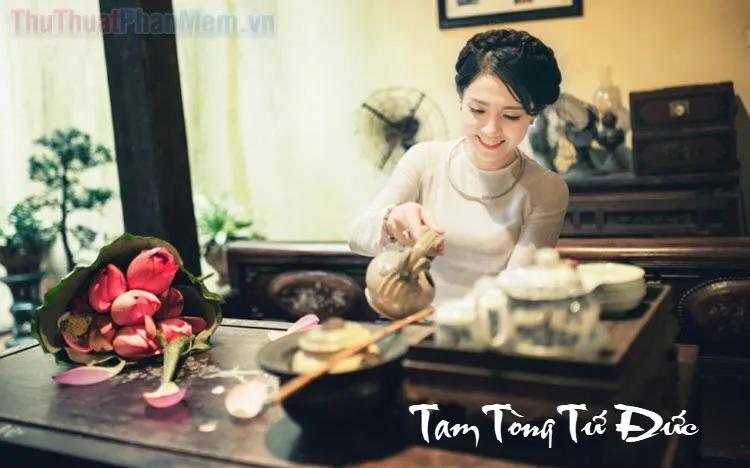 Tam Tòng Tứ Đức là gì? Một khái niệm đạo đức truyền thống dành cho người phụ nữ trong xã hội phong kiến, phản ánh những giá trị văn hóa và chuẩn mực xã hội thời bấy giờ.