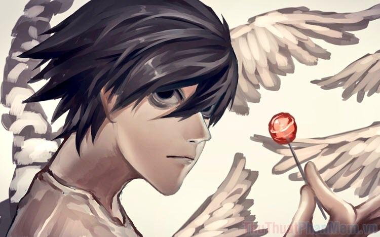 Những hình ảnh tuyệt đẹp về L trong Death Note