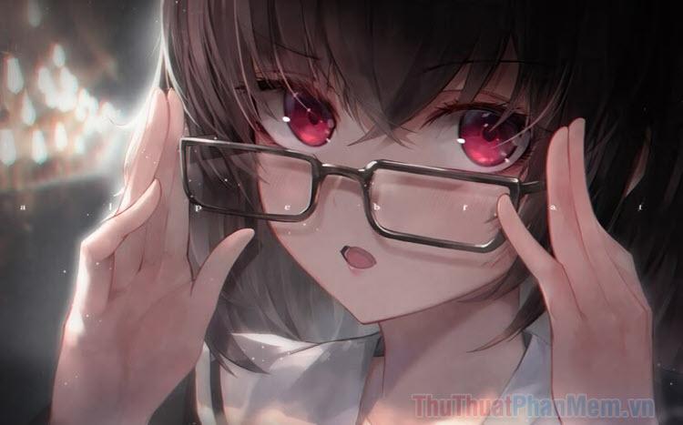 Những hình ảnh Anime Girl đeo kính đẹp nhất, toát lên vẻ đẹp vừa thông minh vừa cuốn hút