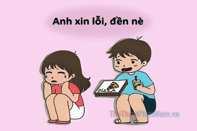 Những hình ảnh xin lỗi đáng yêu và ấn tượng nhất