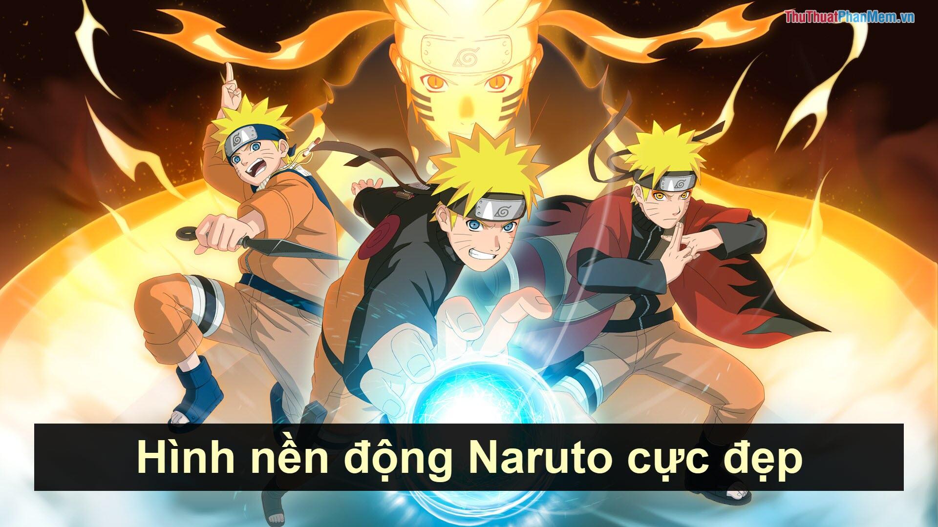 Những hình nền động Naruto đẹp mê hoặc