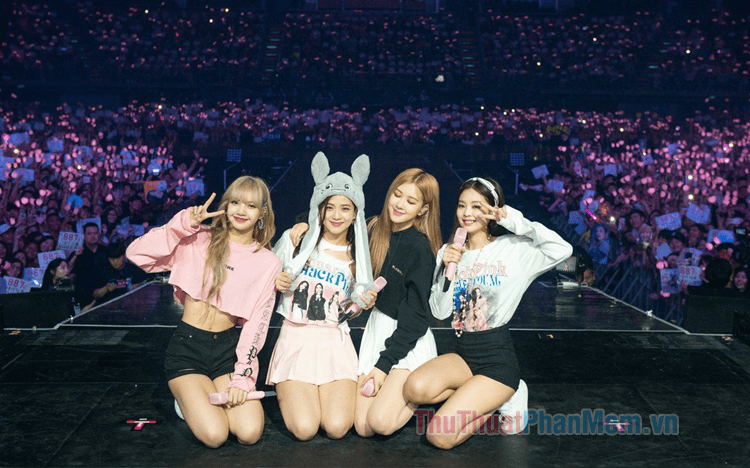 Những hình ảnh đáng yêu của cả nhóm Blackpink