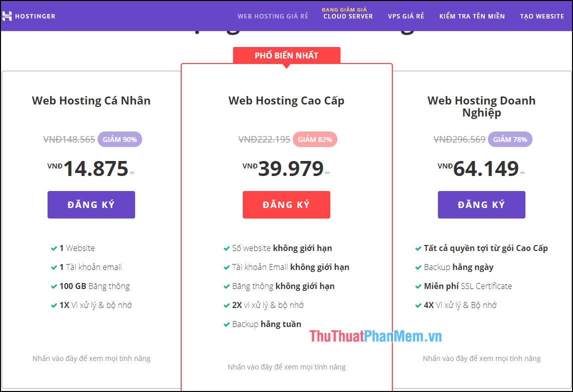 Top 5 nhà cung cấp Hosting giá rẻ chất lượng hàng đầu năm 2025