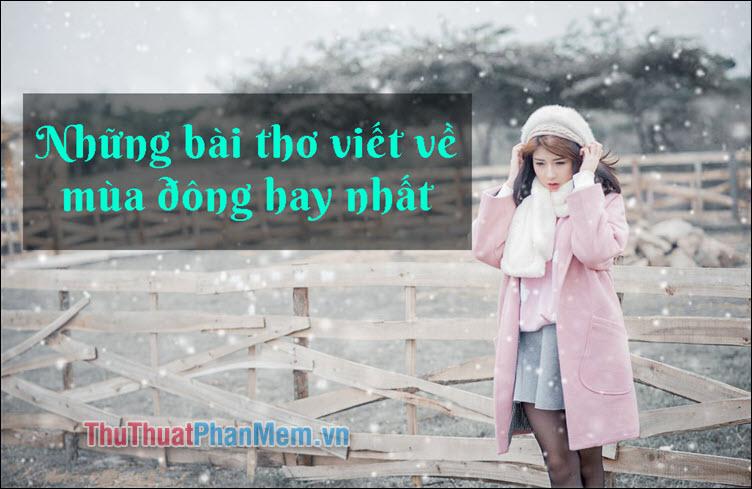 Tuyển tập những bài thơ đặc sắc nhất về mùa đông