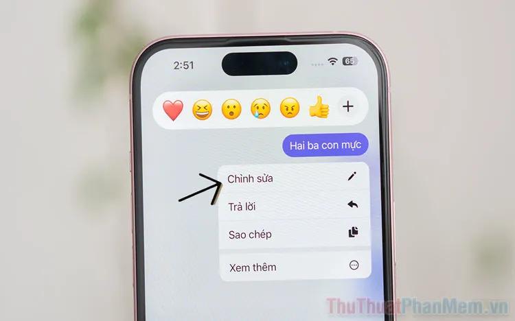 Hướng dẫn đơn giản cách chỉnh sửa tin nhắn đã gửi trên Messenger