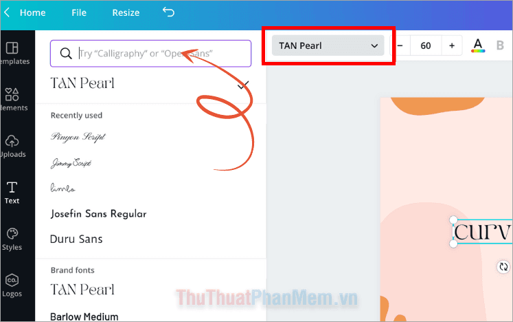 Hướng dẫn thêm font chữ vào Canva một cách đơn giản và nhanh chóng