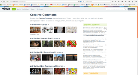 Cách nhận biết điều khoản và điều kiện sử dụng video có giấy phép Creative Commons trên Vimeo