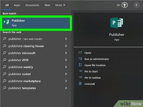 Hướng dẫn Sử dụng Microsoft Publisher