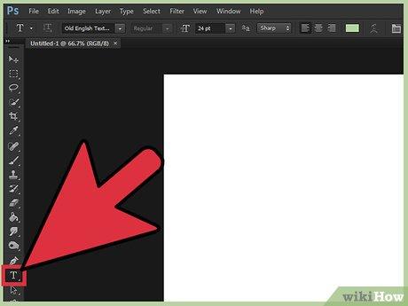 Hướng dẫn Chèn chữ vào Photoshop