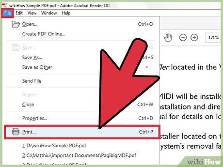 Cách in nhiều trang trên một mặt giấy trong Adobe Reader