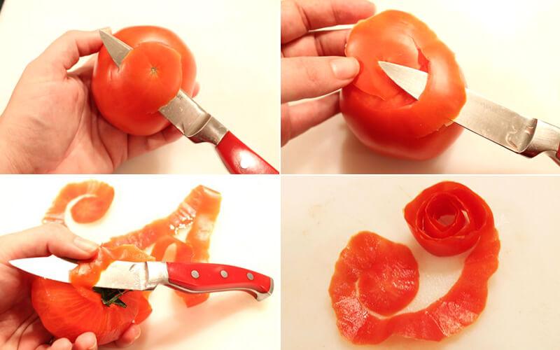 Khám phá 3 cách tỉa hoa cà chua tuyệt đẹp và dễ dàng, giúp món ăn trở nên vô cùng bắt mắt và cuốn hút.