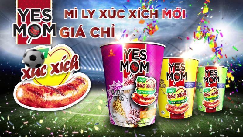 Mì YES MOM mang đến những hương vị gì hấp dẫn?