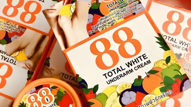 Giải pháp làm sáng da hiệu quả cho vùng nách tối màu với kem 88 Total White ThaiLand