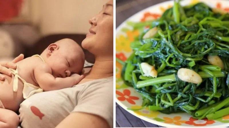Sau sinh, mẹ có thể ăn rau muống không? Những điều cần phải biết để bảo vệ sức khỏe mẹ và bé trong giai đoạn này.