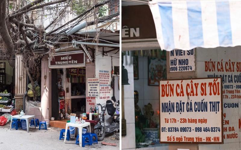 Khám phá món bún cá cuộn độc đáo tại ngõ Trung Yên (Hoàn Kiếm, Hà Nội), một món ăn lạ miệng không thể bỏ qua.