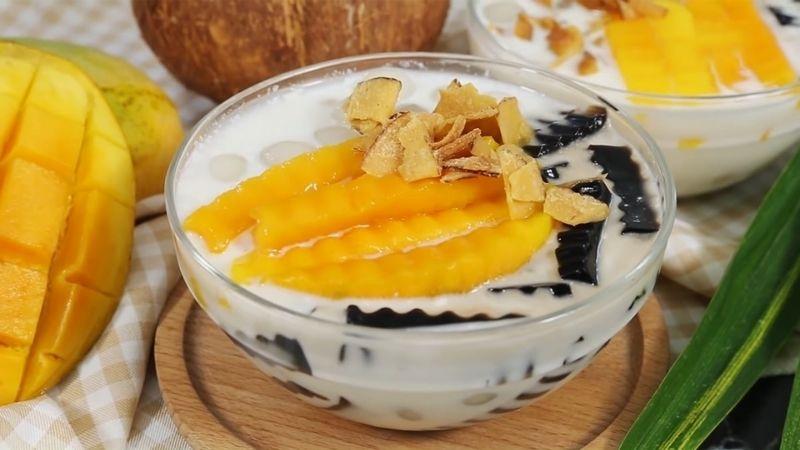Cách chế biến chè xoài trân châu mát lạnh, giải nhiệt cho những ngày hè oi ả.