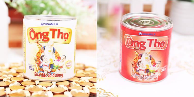 Sữa Ông Thọ trắng và đỏ có sự khác biệt ra sao?