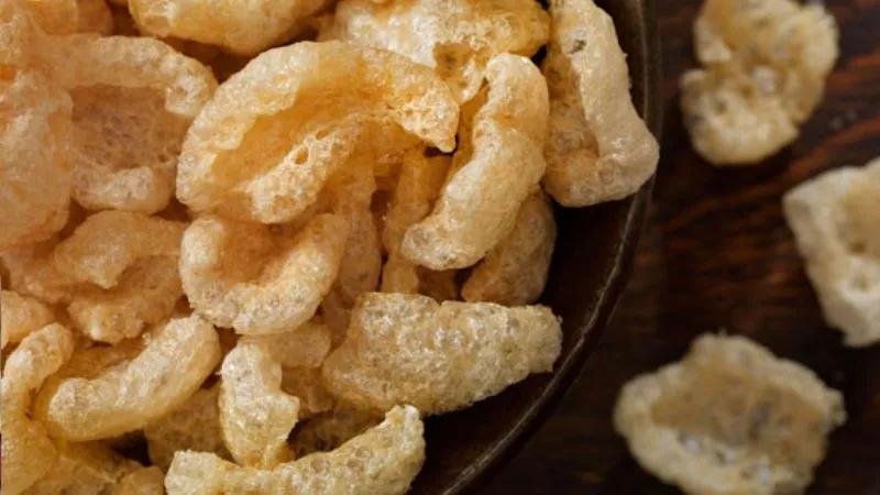 Cách chế biến da heo chiên giòn với nồi chiên không dầu, lớp da giòn rụm, không chứa dầu mỡ thừa
