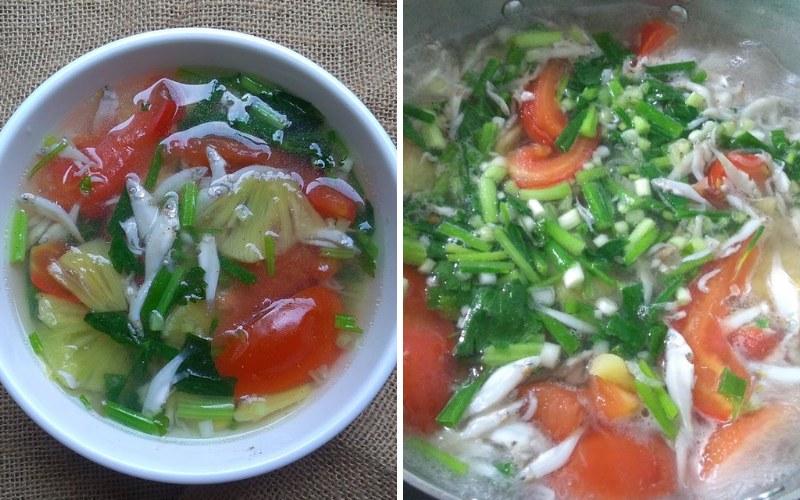 Hướng dẫn làm canh cá cơm nấu ngót với vị chua ngọt, thanh mát và thơm ngon, giúp giải ngấy cho cả gia đình.
