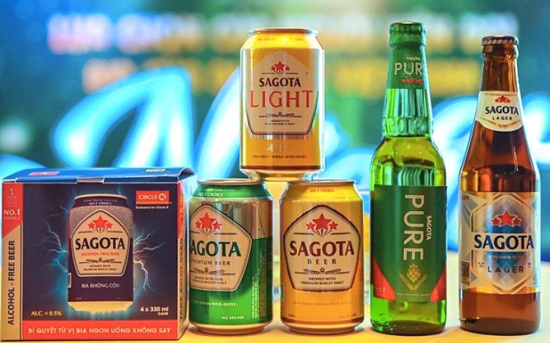 Bia Sagota thuộc công ty nào và giá cả ra sao?