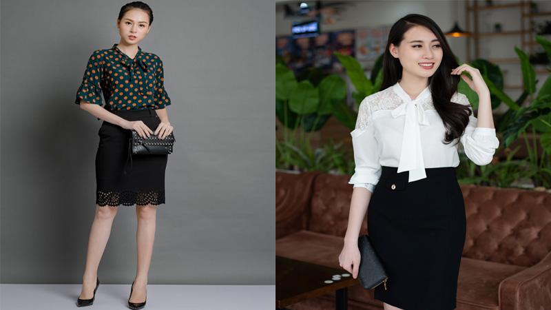 Cùng khám phá những cách phối đồ thanh lịch với chân váy ôm để nâng tầm phong cách công sở của bạn.