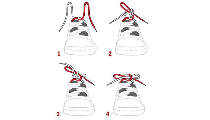 Những cách buộc dây giày nhanh chóng và siêu chắc chắn, không bao giờ bị tuột