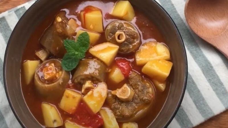 Món đuôi bò hầm khoai tây không chỉ nổi bật với hương vị thơm ngon hấp dẫn, mà còn mang lại giá trị dinh dưỡng cao, khó ai có thể cưỡng lại.