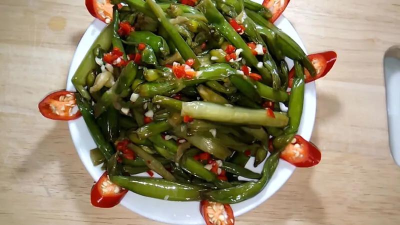 Hướng dẫn làm rau kèo nèo (rau tai tượng) ngâm chua ngọt