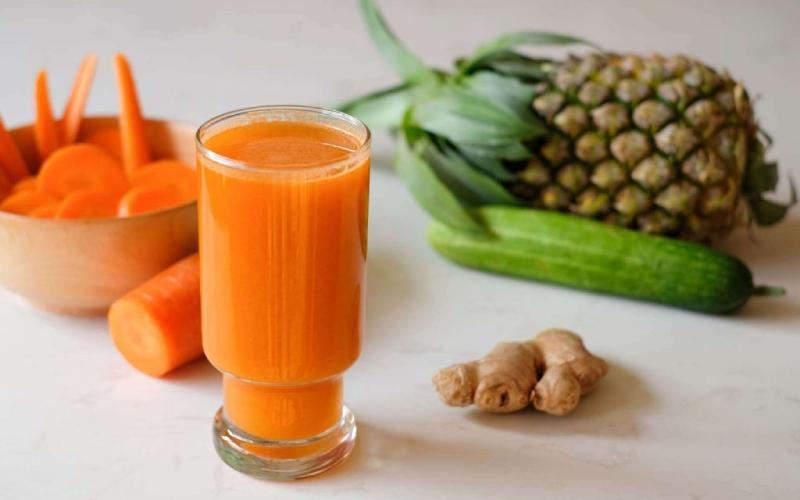 Cách làm nước ép dưa leo và cà rốt giúp giảm cân và làm đẹp da hiệu quả