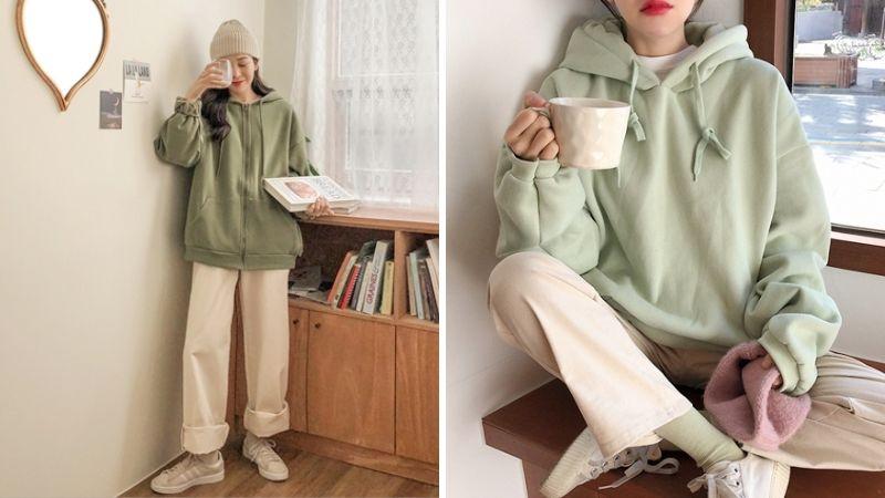 Khám phá 6 cách phối đồ ấn tượng với áo màu xanh lá