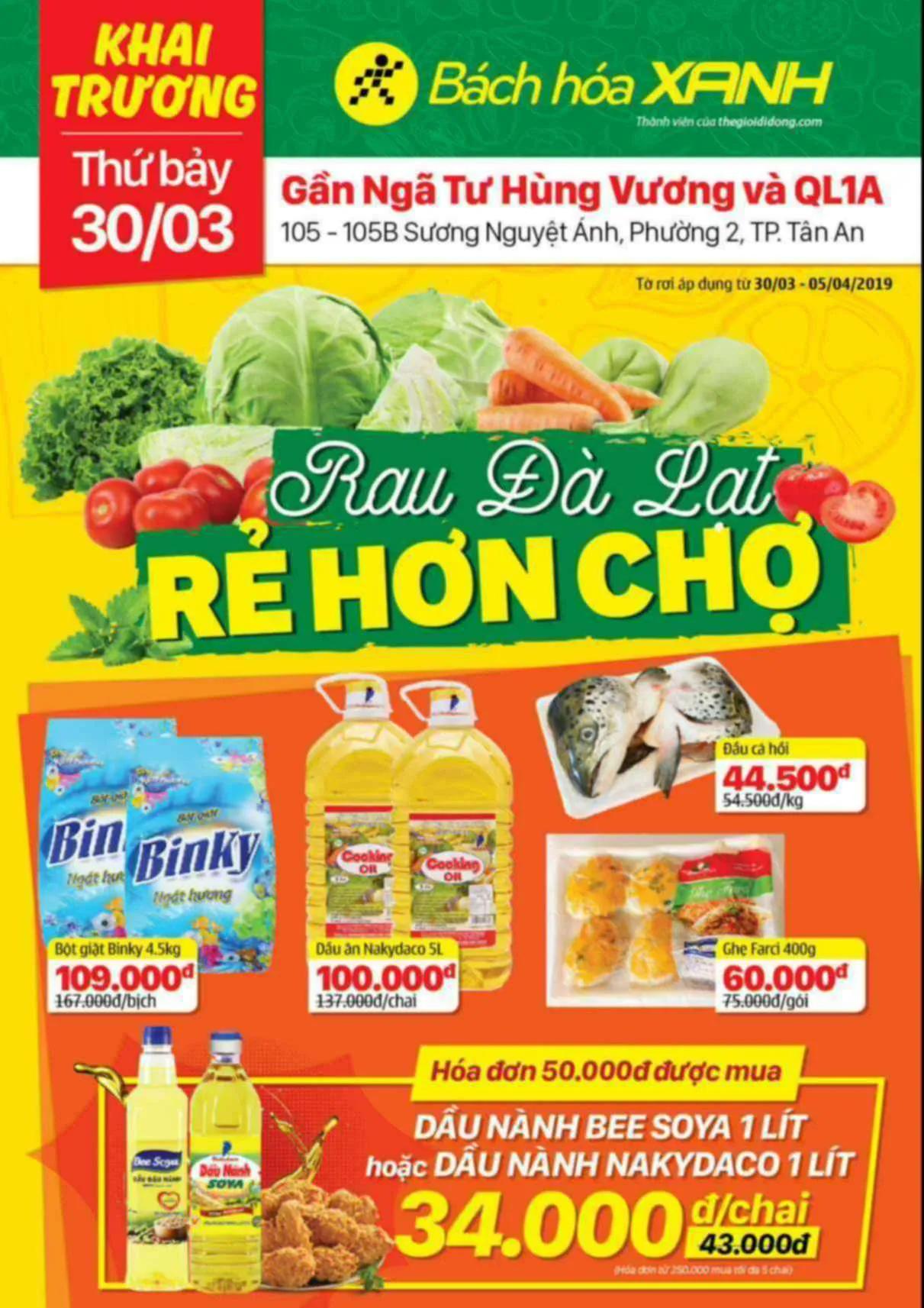 Siêu thị Tripi Trần Hưng Đạo chính thức khai trương vào ngày 31/05/2019, mang đến cơ hội mới cho khách hàng.