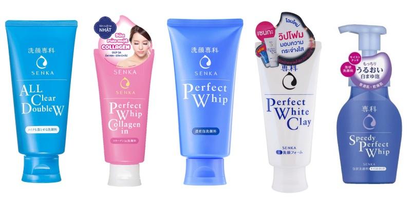 Hướng dẫn chọn sữa rửa mặt Senka phù hợp cho từng loại da