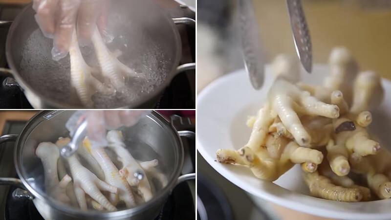 Hướng dẫn làm món nộm chân gà rút xương giòn ngon hấp dẫn